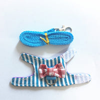 HKM-0042813 Small Animal Chest Strap for Rabbits, Hamsters, Guinea Pigs, Gerbils, and Ferrets - Soft Nylon Sling for Comfortable Walking