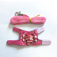 HKM-0042813 Small Animal Chest Strap for Rabbits, Hamsters, Guinea Pigs, Gerbils, and Ferrets - Soft Nylon Sling for Comfortable Walking
