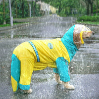 HKM-0044093 All-Weather Waterproof Rain Gear with Shark Design for Pets - Multiple Sizes Available