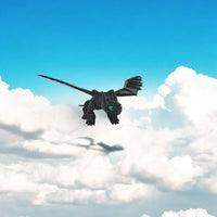 HKM-0044349 Toothless Dragon Figurine with Exquisite Details - Cute & Cool Home Decor Collectible