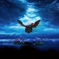 HKM-0044349 Toothless Dragon Figurine with Exquisite Details - Cute & Cool Home Decor Collectible