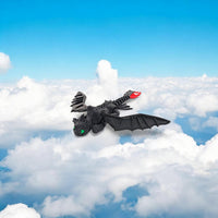 HKM-0044349 Toothless Dragon Figurine with Exquisite Details - Cute & Cool Home Decor Collectible