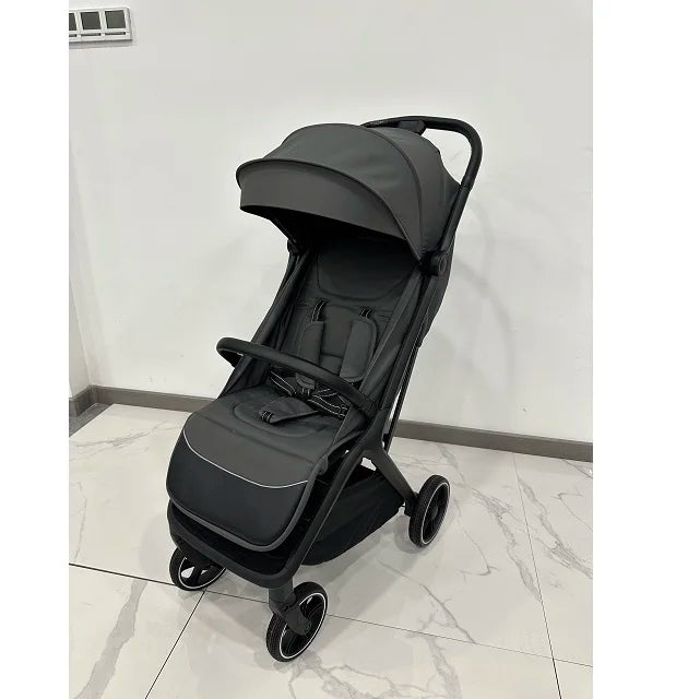 HKM-004435 Compact Umbrella Stroller with Sunshade Canopy for Travel - Grey