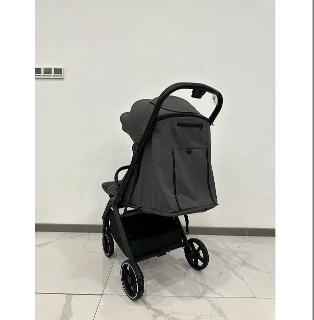 HKM-004435 Compact Umbrella Stroller with Sunshade Canopy for Travel - Grey