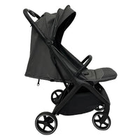 HKM-004435 Compact Umbrella Stroller with Sunshade Canopy for Travel - Grey