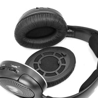 HKM-004435 Velvet Snap-On Sponge Ear Tips for SENHAI Sennheiser RS100/110/115/117/119 Earmuffs