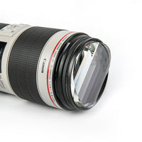 HKM-004627 77mm Glass Prism for Film and Television with Filter Bag and Microfiber Cloth