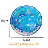 HKM-004691 Eco-friendly Inflatable Tummy Time Water Play Mat for Babies and Kids
