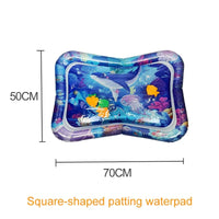 HKM-004691 Eco-friendly Inflatable Tummy Time Water Play Mat for Babies and Kids