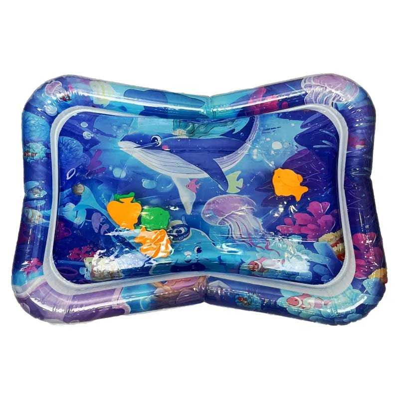 HKM-004691 Eco-friendly Inflatable Tummy Time Water Play Mat for Babies and Kids