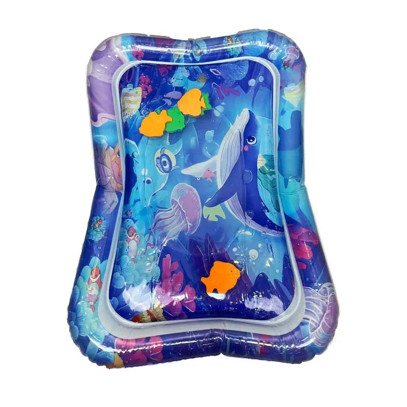 HKM-004691 Eco-friendly Inflatable Tummy Time Water Play Mat for Babies and Kids