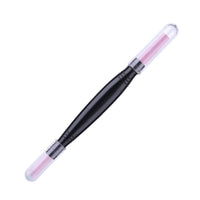 HKM-004883 Double-Ended Quartz Cleanser Pen for Nail Care and Dead Skin Removal, 14.2CM, PP Material