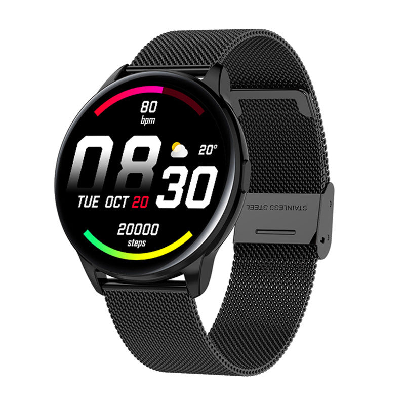 HKM-005075 Y90 Smart Watch with GPS and Blood Pressure Monitoring - Sports Health Tracker