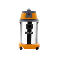 HKM-005139 30L Wet/Dry Vacuum Cleaner with Stainless Steel Tank and Straight Tube Design