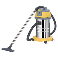 HKM-005139 30L Wet/Dry Vacuum Cleaner with Stainless Steel Tank and Straight Tube Design