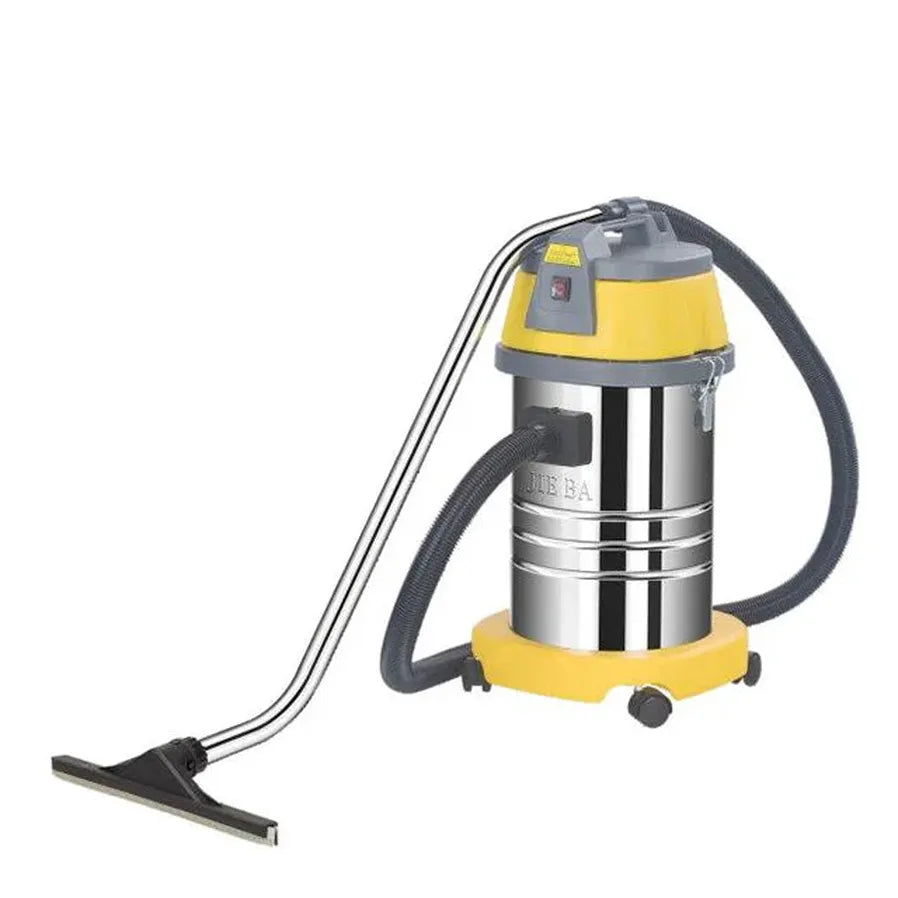 HKM-005139 30L Wet/Dry Vacuum Cleaner with Stainless Steel Tank and Straight Tube Design