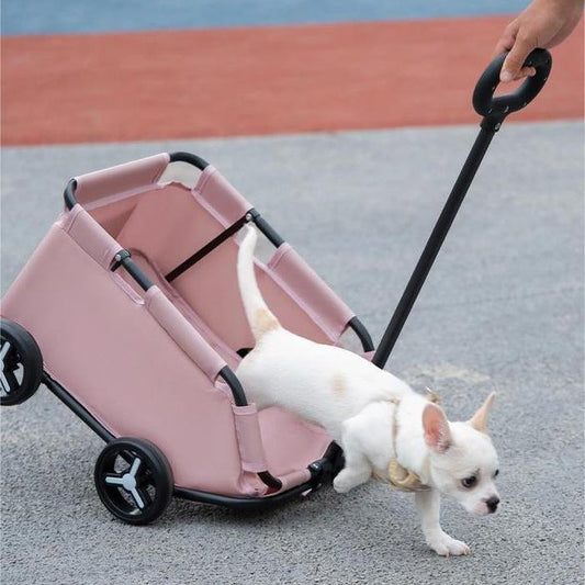 HKM-0051517 Portable Foldable Pet Stroller for Dogs and Cats in Multiple Colors