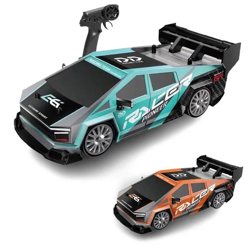 HKM-005395 1:24 Electric Remote Control Drift Car with 2.4G Wireless Technology - Perfect for Kids Ages 5 and Up, Includes Light Features