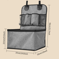 HKM-0054077 Thickened Gray Portable Dog Pet Mat - Dirt-Resistant, Machine Washable