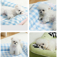HKM-0056893 All Seasons Small Dog Bed Cushion - Cozy Sleeping Mat for Cats and Dogs