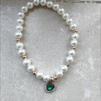 HKM-0057661 Internet Celebrity Cat Themed Pearl Necklace in Various Colors and Sizes