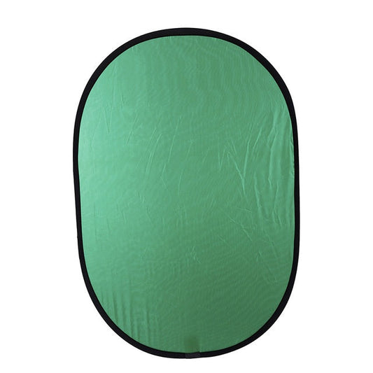 HKM-005779 Double-Sided Blue-Green Nylon Photography Background Board, 100 x 150CM, Portable with Carrying Bag