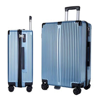 HKM-005779 Lightweight 3-Piece Travel Luggage Set with Wheels for Effortless Mobility