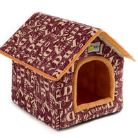 HKM-0059069 Winter Pet Bed with Removable and Washable Cover, Available in Sizes S, M, L