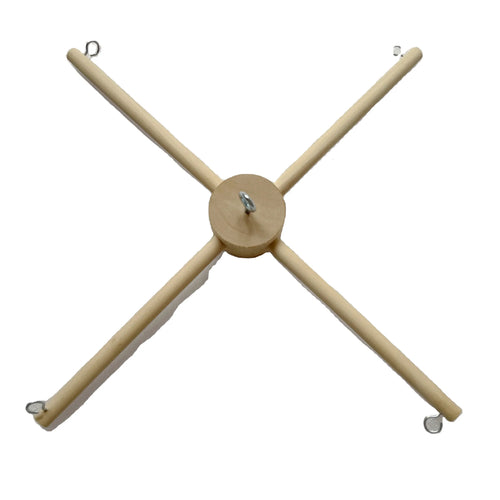 HKM-005907 Vintage Style Wooden Wind Chime for Outdoor Garden Decor