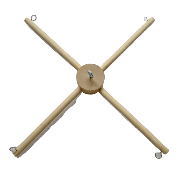HKM-005907 Vintage Style Wooden Wind Chime for Outdoor Garden Decor