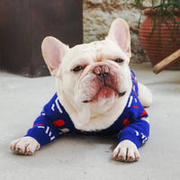 HKM-0059197 Wool Pug Sweater for Dogs - Cozy European and American Style Clothing