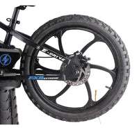 HKM-005971 Electric Balance Bike for Kids, 16-Inch, 3-Speed Electric Scooter with Disc Brake, 30-50 km/h Speed, Lithium Battery