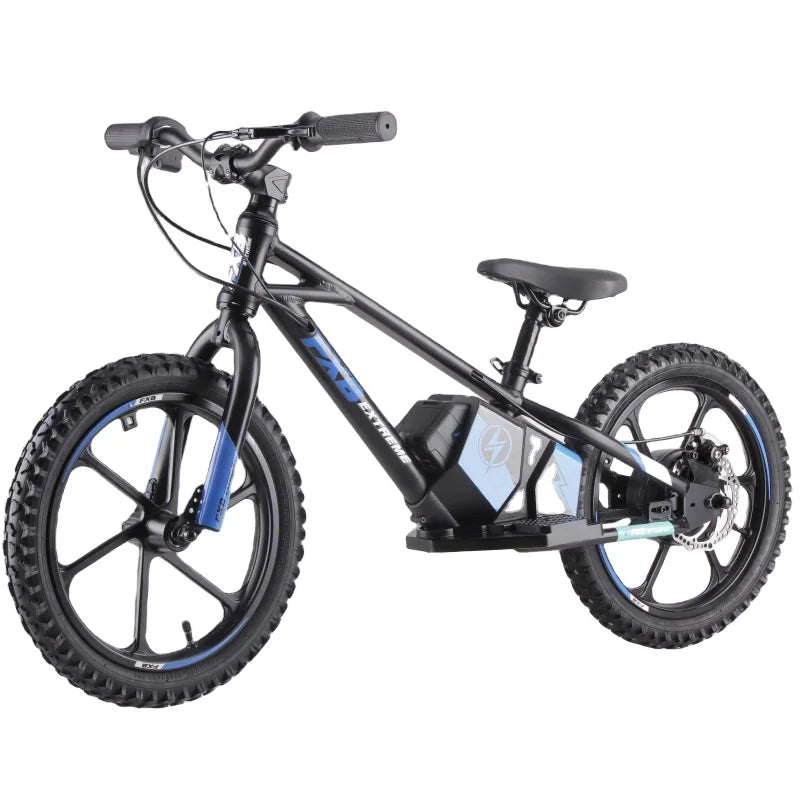 HKM-005971 Electric Balance Bike for Kids, 16-Inch, 3-Speed Electric Scooter with Disc Brake, 30-50 km/h Speed, Lithium Battery