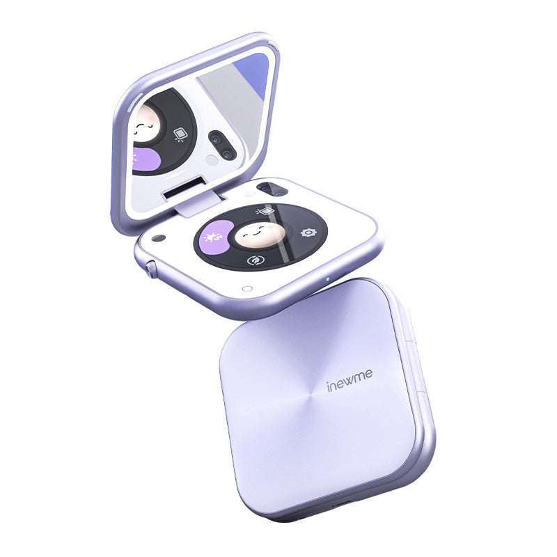 HKM-005971 PIPPI Portable UV Detection Beauty Mirror with Supplement Light