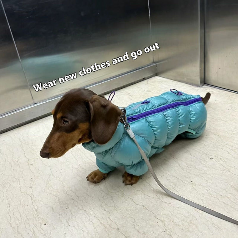 HKM-0060605 Thermal Cotton-Padded Pet Clothing for Autumn and Winter – Sizes S to XXL