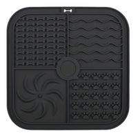HKM-0060989 Silicone Non-Slip Pet Slow Food Mat with Bottom Suction Cups - Multiple Colors Available