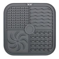 HKM-0060989 Silicone Non-Slip Pet Slow Food Mat with Bottom Suction Cups - Multiple Colors Available