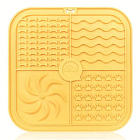 HKM-0060989 Silicone Non-Slip Pet Slow Food Mat with Bottom Suction Cups - Multiple Colors Available