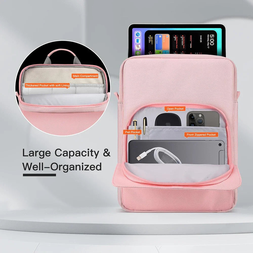 HKM-006099 Custom Waterproof Tablet Sleeve Bag for 13 Inch Devices, Ideal for iPad Pro 11 Inch