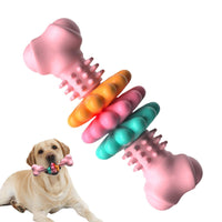 HKM-0061629 Indestructible TPR Dog Chew Toy for Teeth Cleaning and Stress Relief, Suitable for Small to Large Breeds