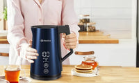 HKM-006163 Smart Cordless Electric Kettle with 1900 Watts Fast Boiling, 1.7 Liter Capacity, Auto Shut-Off, WiFi and Temperature Control