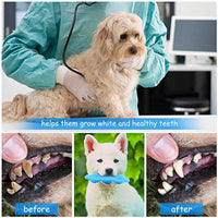 HKM-0062269 Durable Rubber Chew Toy for Teething Puppies - 360 Clean Teeth and Alleviates Discomfort