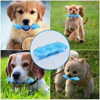 HKM-0062269 Durable Rubber Chew Toy for Teething Puppies - 360 Clean Teeth and Alleviates Discomfort