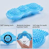 HKM-0062269 Durable Rubber Chew Toy for Teething Puppies - 360 Clean Teeth and Alleviates Discomfort