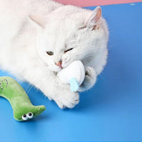 HKM-0062397 Catnip Stuffed Plush Toy for Cats with Sound Paper and Mint Filling
