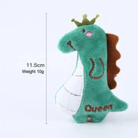 HKM-0062397 Catnip Stuffed Plush Toy for Cats with Sound Paper and Mint Filling