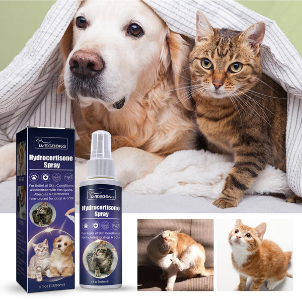 HKM-0062653 Pet Anti-Itching Spray for Cleansing and Soothing Skin - 118.56ml