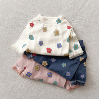 HKM-0063165 Casual Blue and White Breathable Pet Clothes for Small Dogs