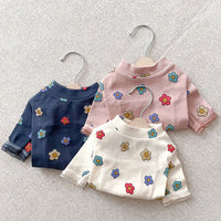 HKM-0063165 Casual Blue and White Breathable Pet Clothes for Small Dogs