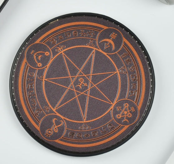 HKM-006419 10W Wireless Charging Pad with LED Indicator and Multiple Color Designs